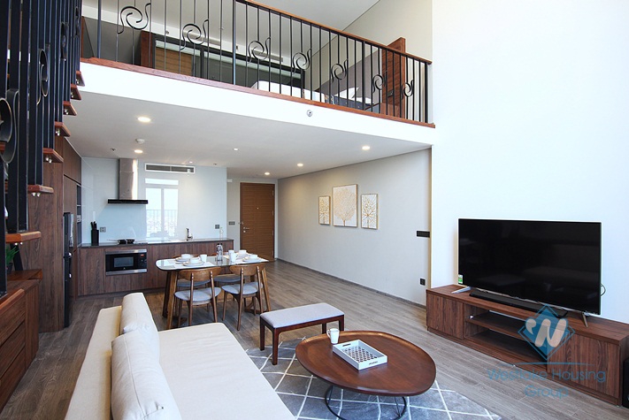 Luxury one bedroom apartment for rent in Pentstudio building, Tay Ho district, Ha Noi